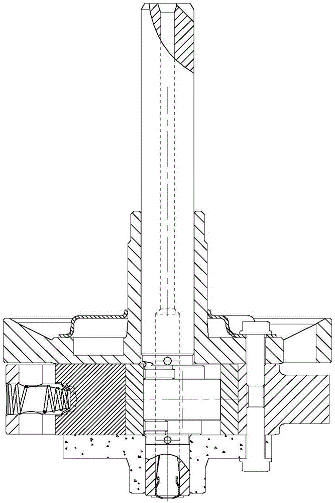 Air cylinder, slip sheet spring fixing structure and rotary compressor