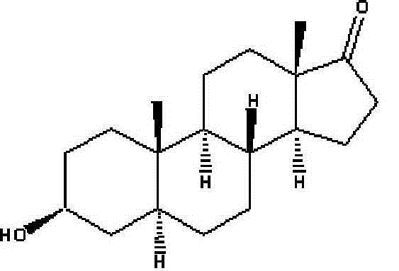 A kind of production method of synthesizing epiandrosterone by monoenolone acetate