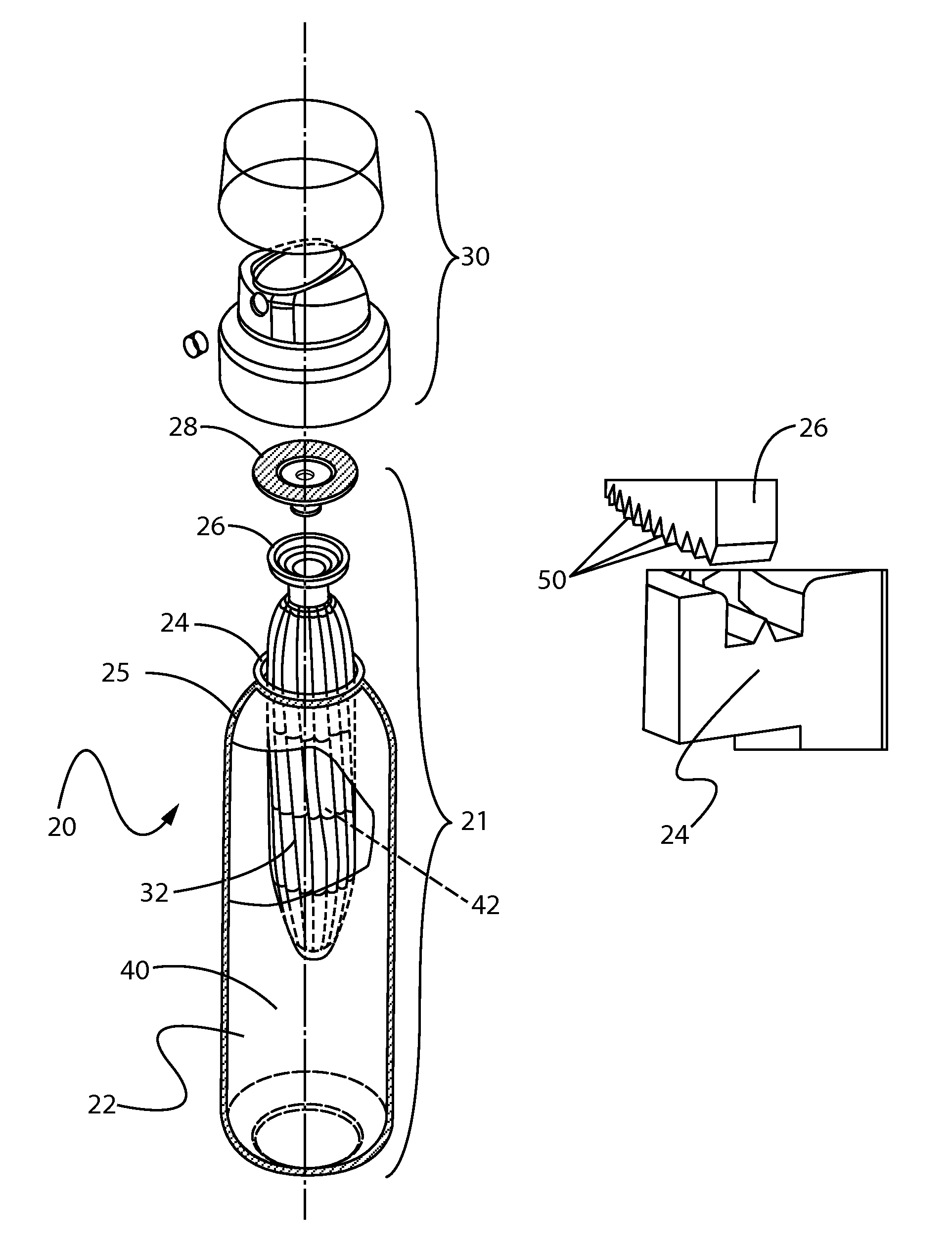 Method of filling and sealing an aerosol dispenser