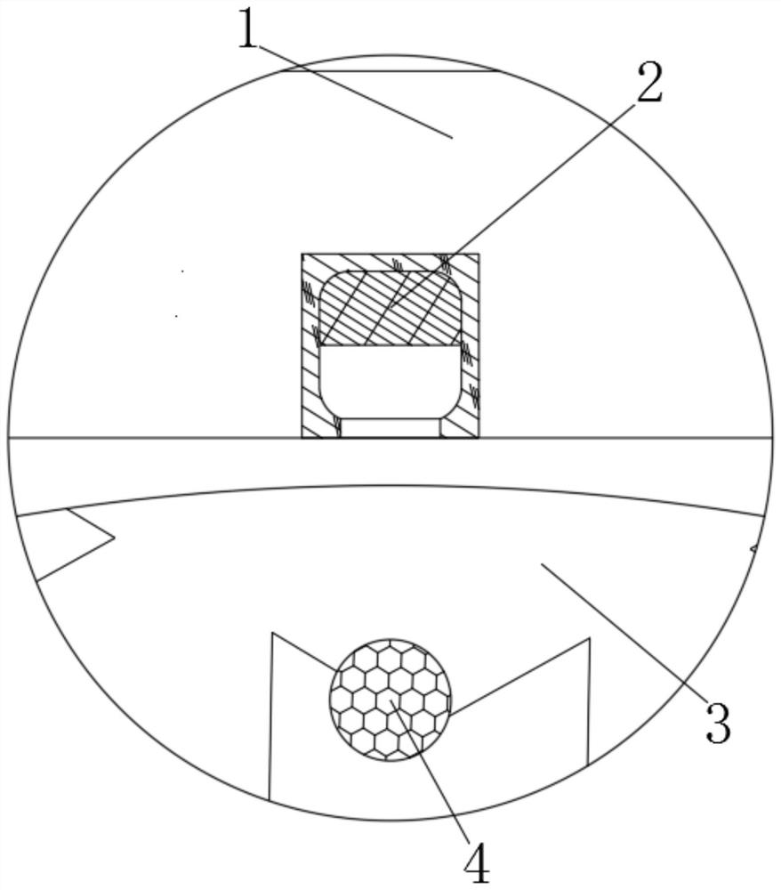 Protection device facilitating aluminum alloy casting pouring