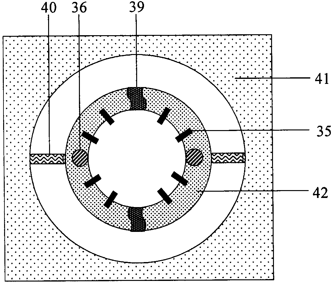 Method for testing swellability of carbonization process of magnesium oxide solidified soil and shear strength of carbonized soil