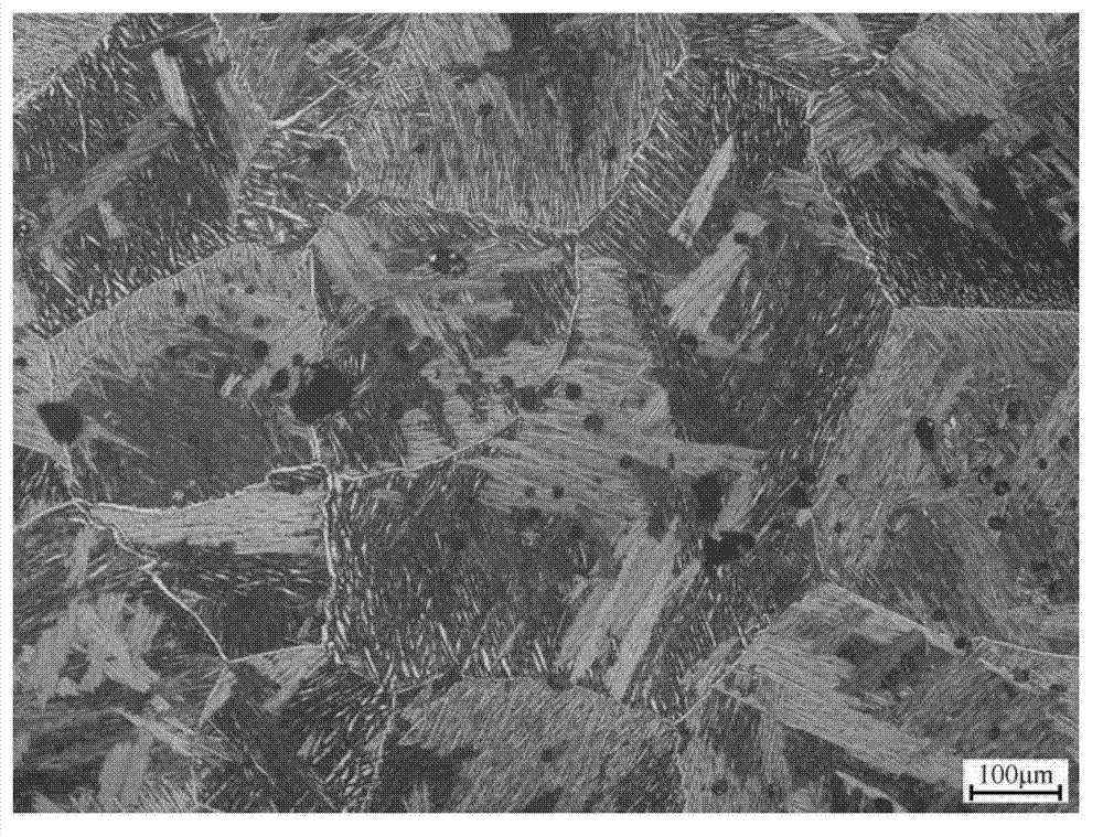 Preparation method of low-cost titanium alloy