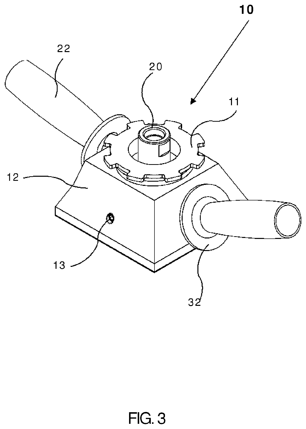 Routing adapter for wide shallow recesses