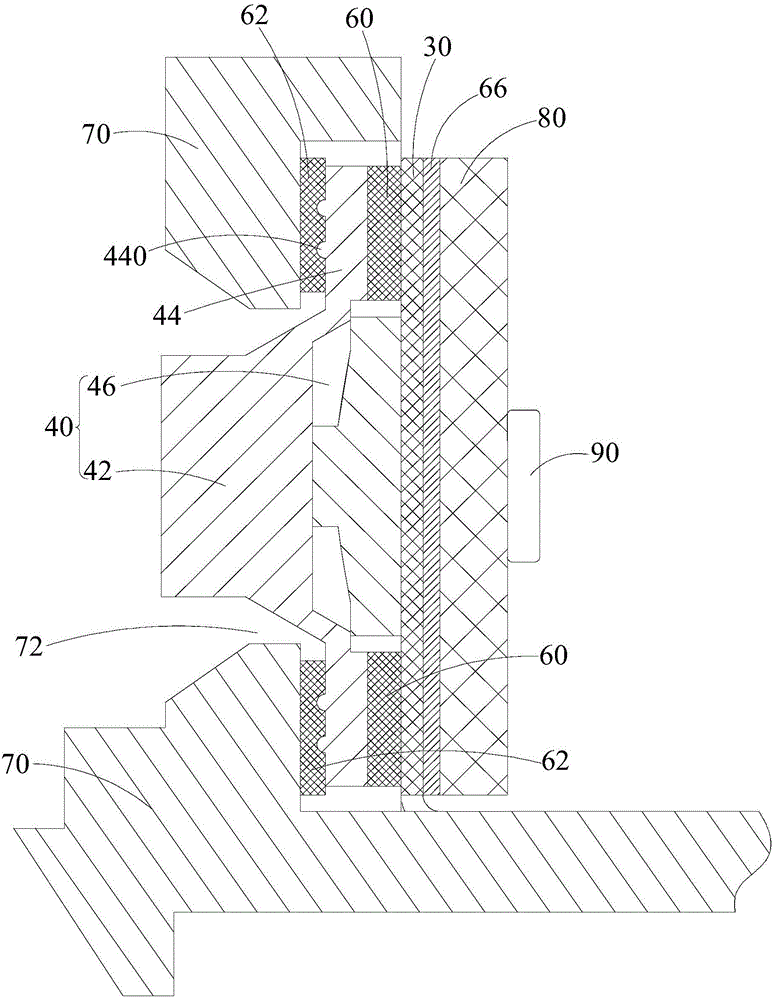 Side key structure and mobile terminal