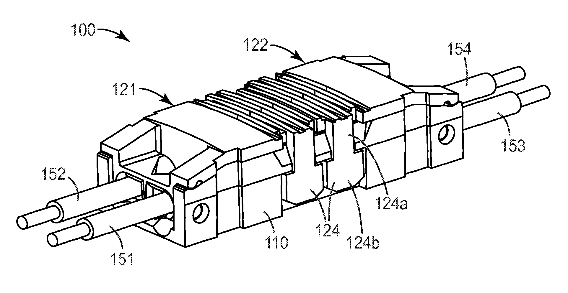 In-line splice connector