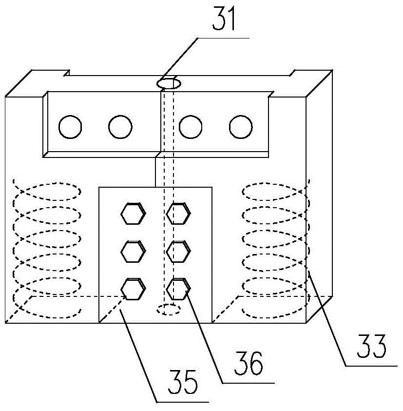 A viscous energy-dissipating self-resetting shear wall structure with replaceable bottom