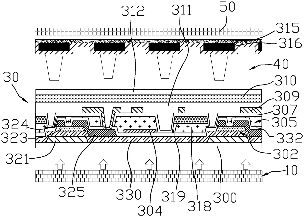 Liquid crystal display panel, liquid crystal display device and manufacturing method for liquid crystal display panel