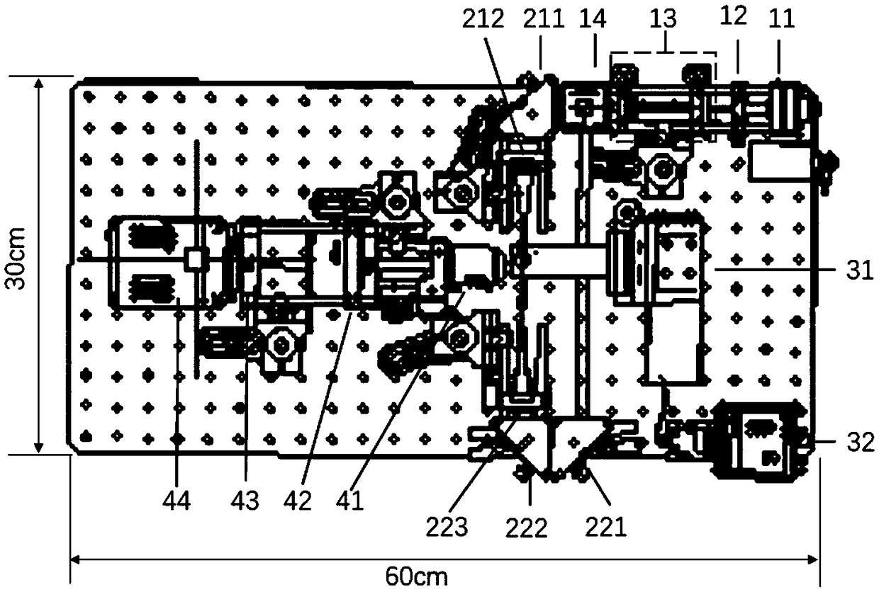 Miniaturized multi-angle three-dimensional super-resolution light sheet fluorescence microscope