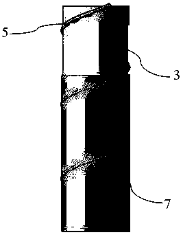 A three-way stress sensor with a liquid metal antenna