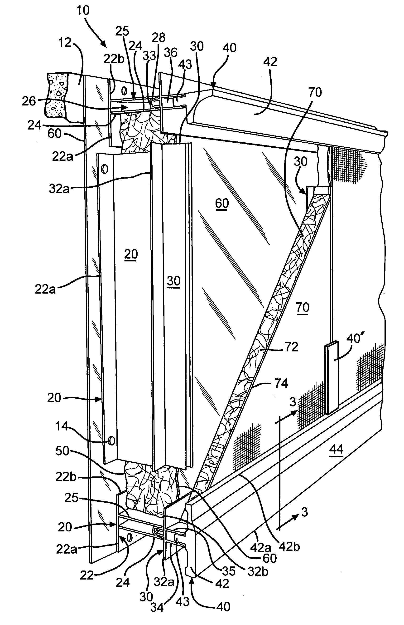 Insulation system for building structures