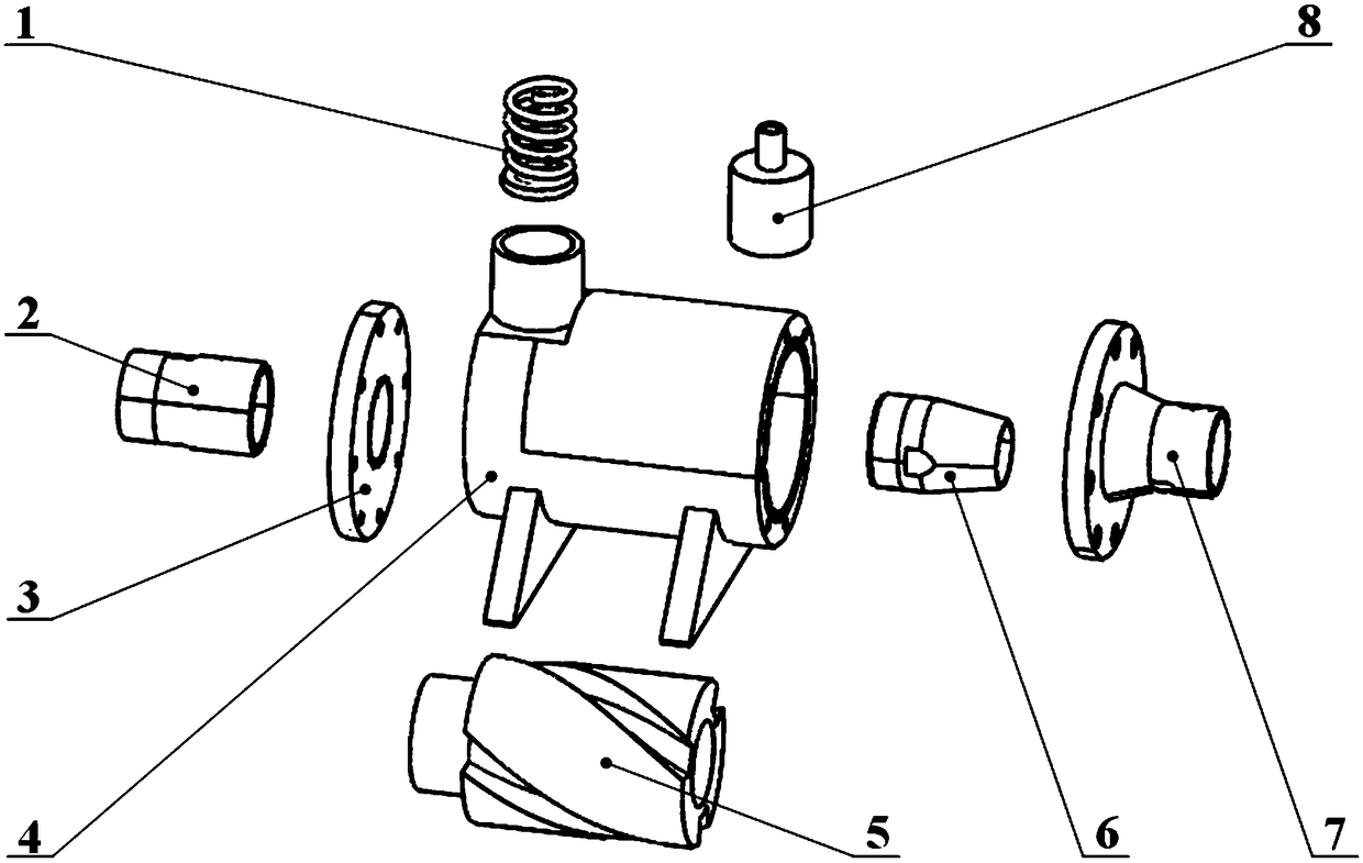 Automatically-controlled pneumatic cyclone supercharger