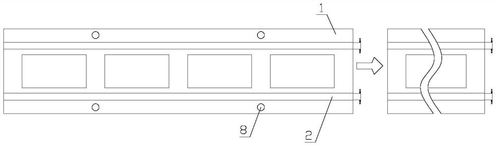 Guide device used for flame cutting machine