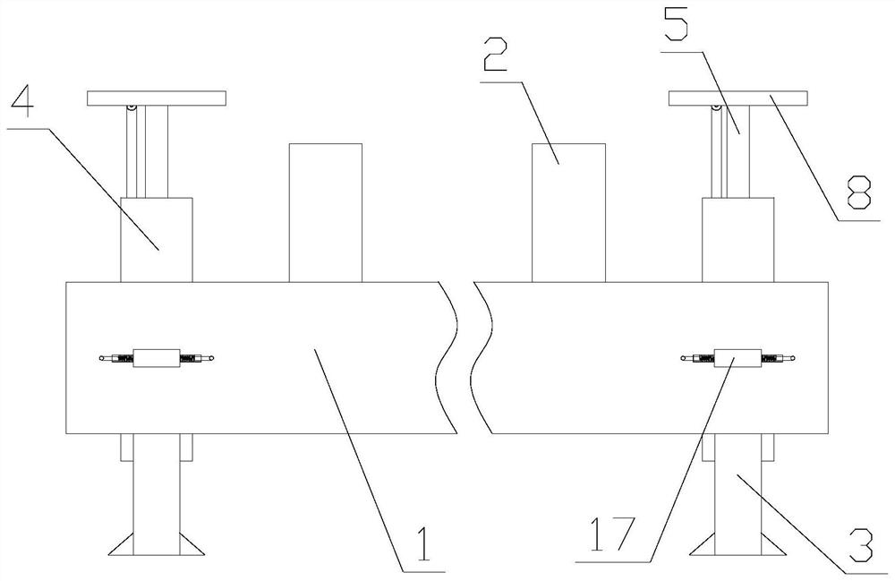 Guide device used for flame cutting machine