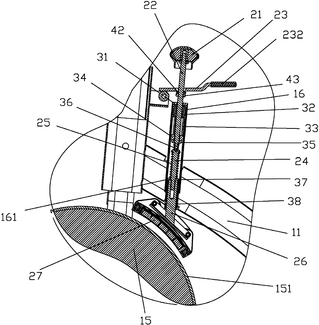 Resistance adjusting mechanism of magnetic control bodybuilding /competition vehicle