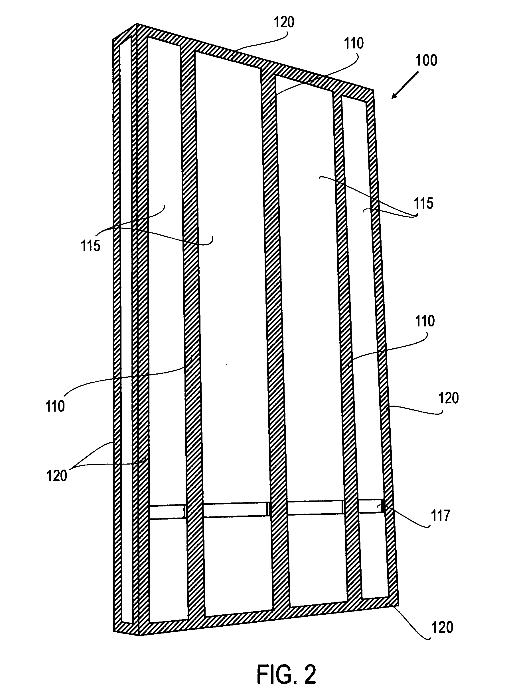 Structural insulated panels with a rigid foam core and without thermal bridging