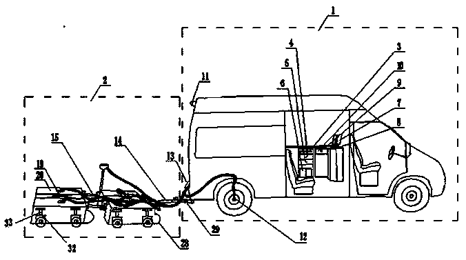 Multi-channel ground penetrating radar technique based subgrade defect detection vehicle