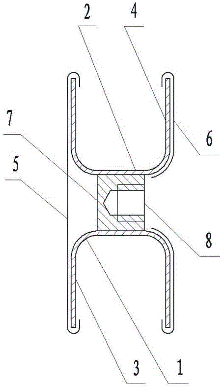 Single-layer knitted umbrella-shaped cardiac septum occluder