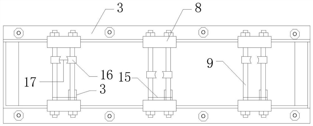 Positioning device and construction method for reserved sleeve inserting ribs in the transfer layer of prefabricated buildings