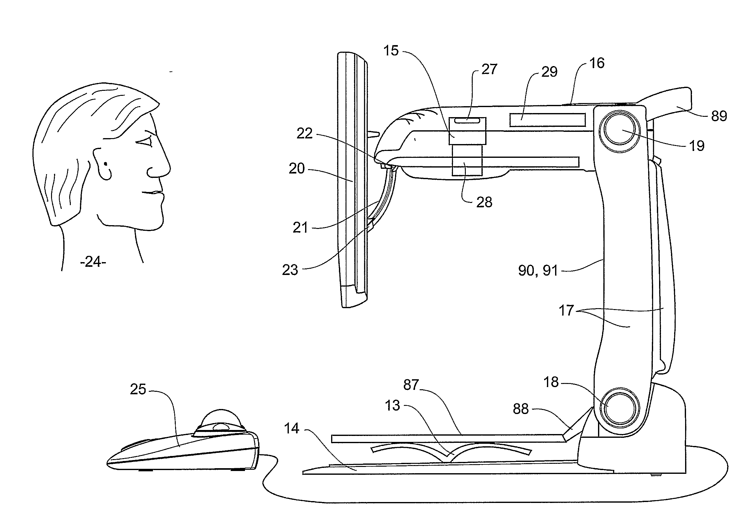 Image magnifier for the visually impaired