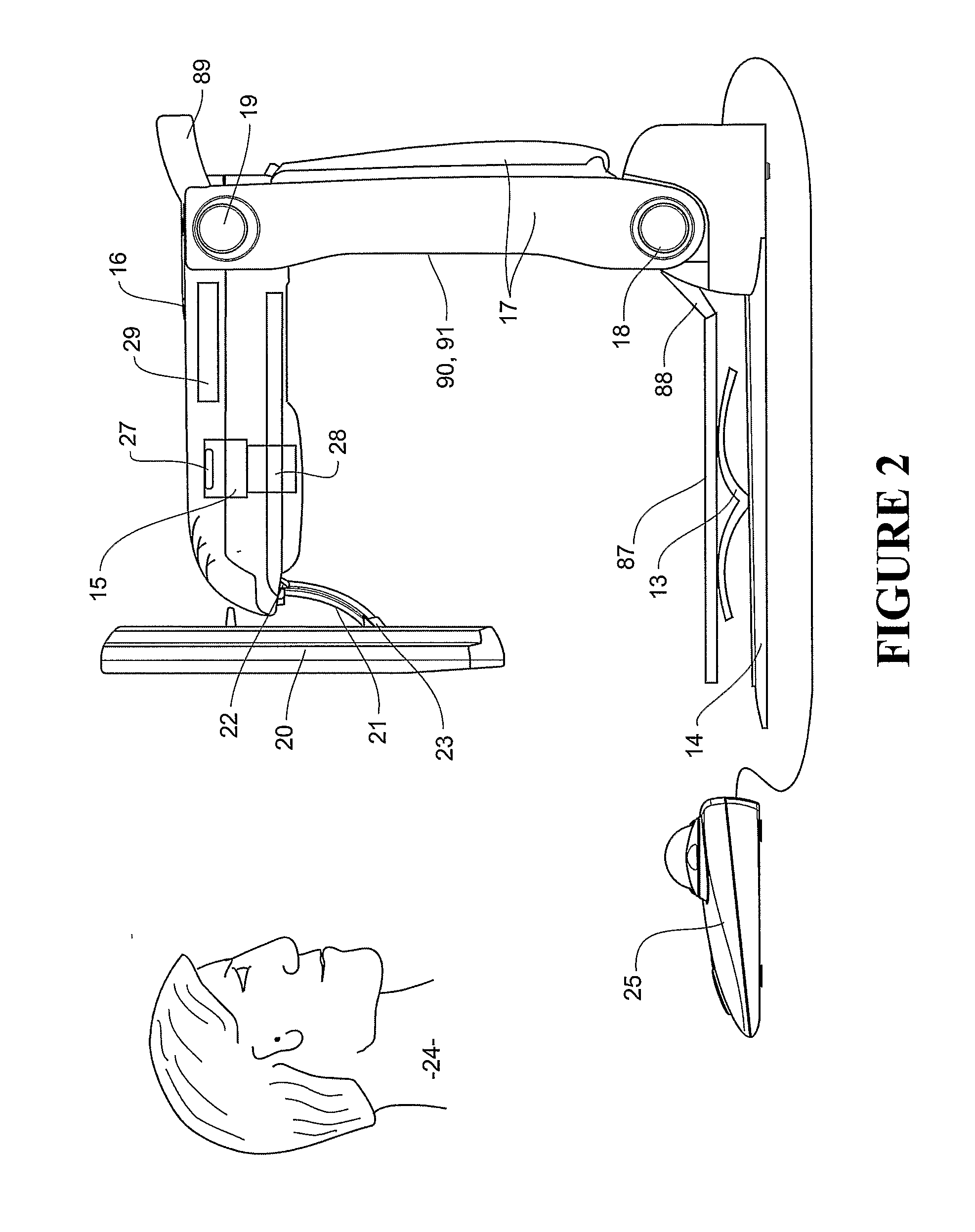 Image magnifier for the visually impaired