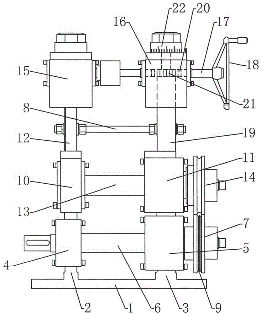 A creasing device