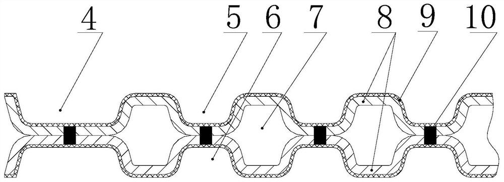 A kind of preparation method of metal graphite composite bipolar plate of proton exchange membrane fuel cell