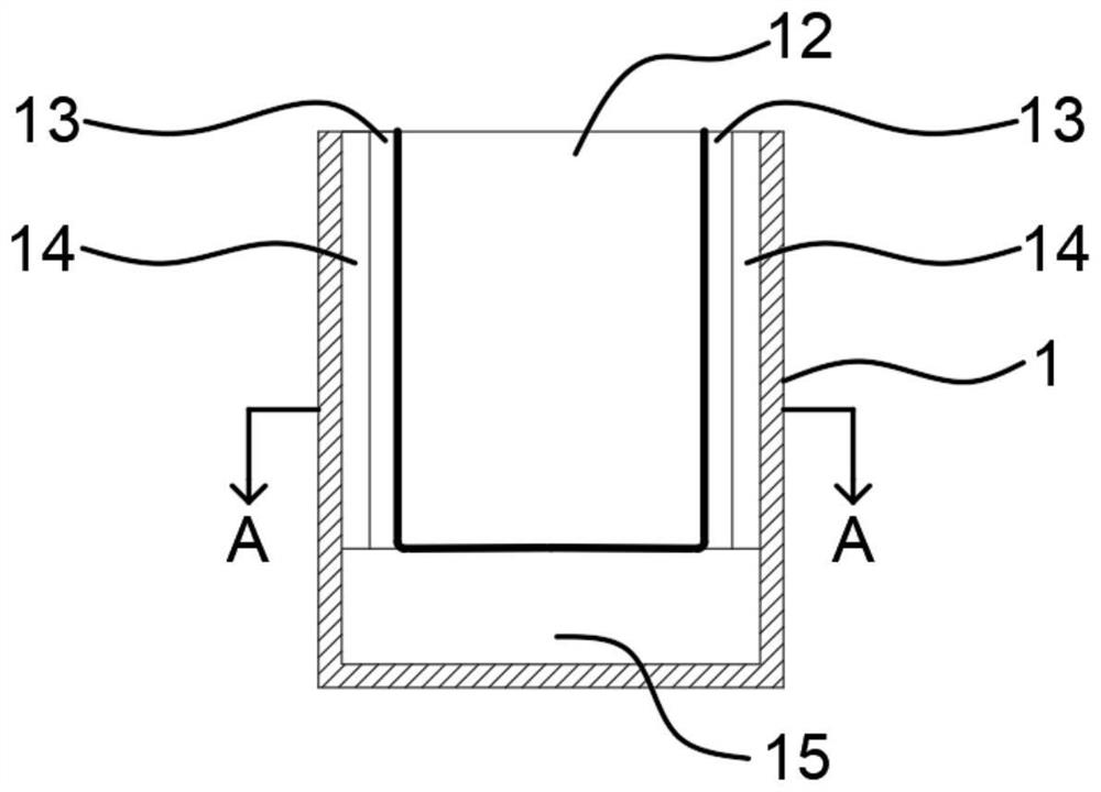 Residual food storage container with safety detection function and use method thereof