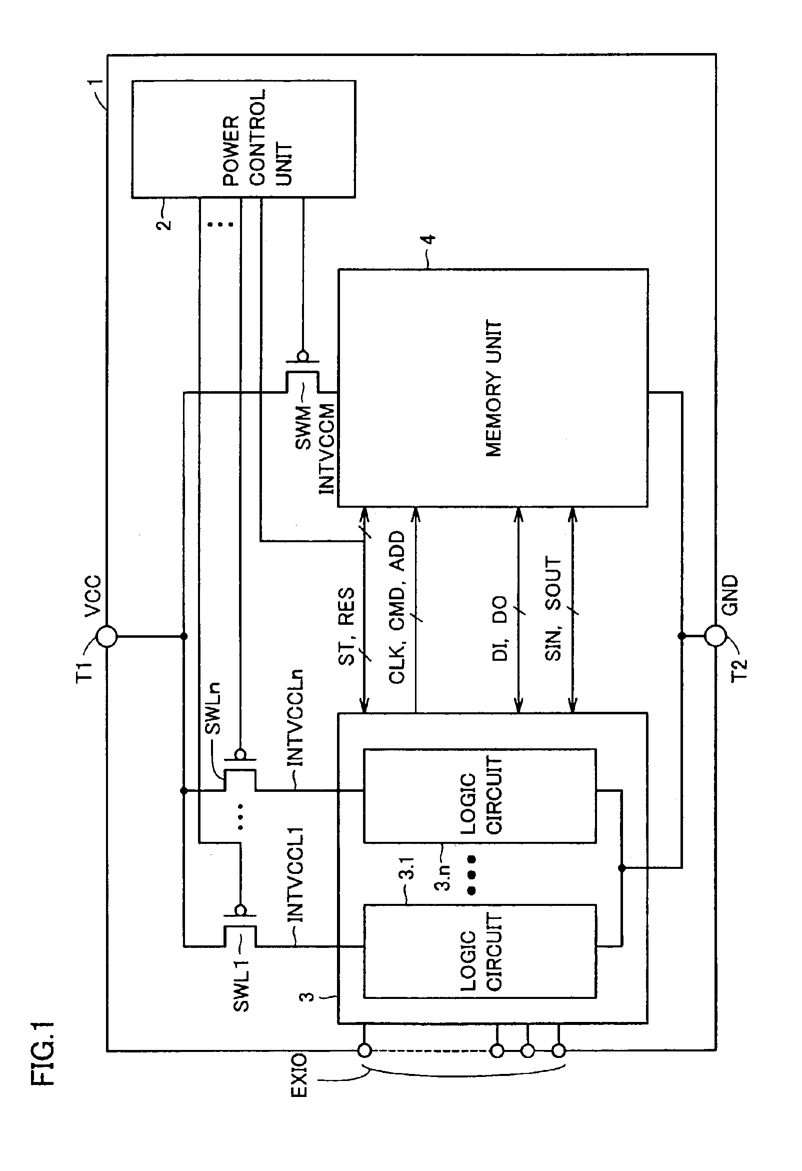 Semiconductor device saving data in non-volatile manner during standby