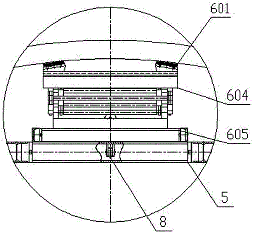 Door frame type multi-functional support trolley for tunnel