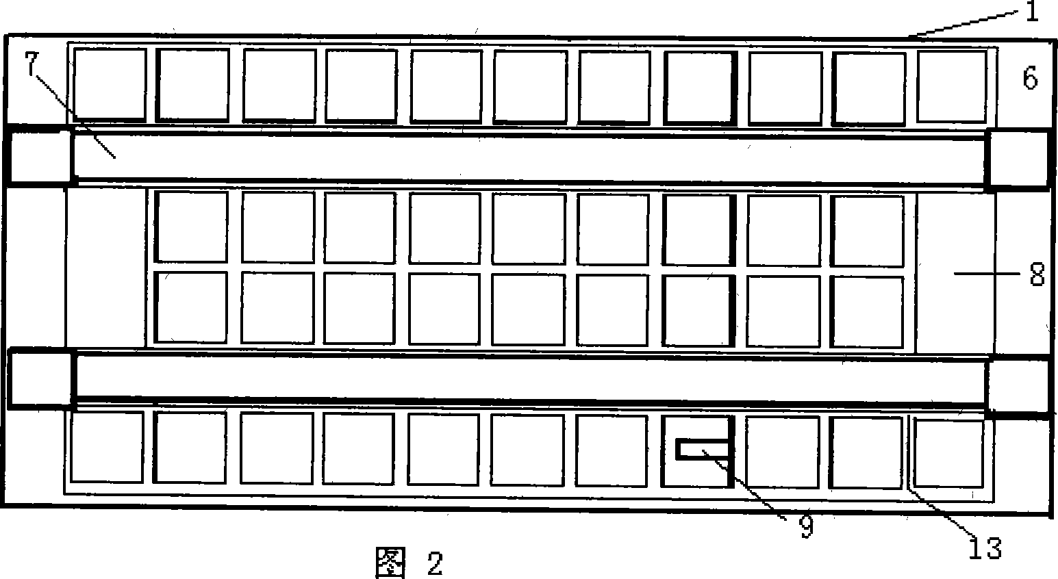 Integrated cultivation simple house for Chinese forest frog and its complement cultivating technology