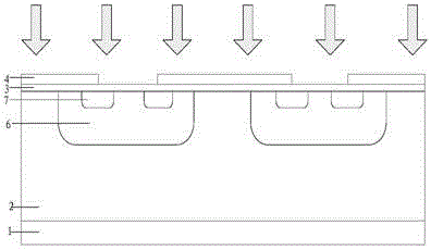 Planar VDMOS device and manufacturing method thereof