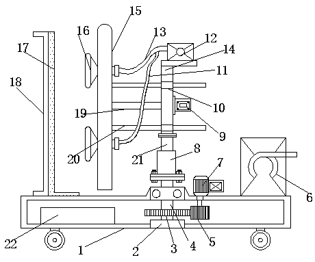 Building robot for curtain-wall glass handling