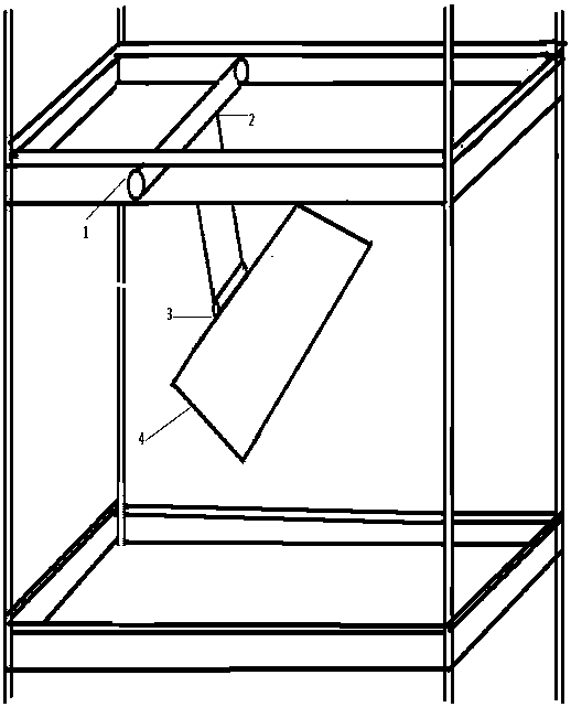 Suspension type multifunctional small table