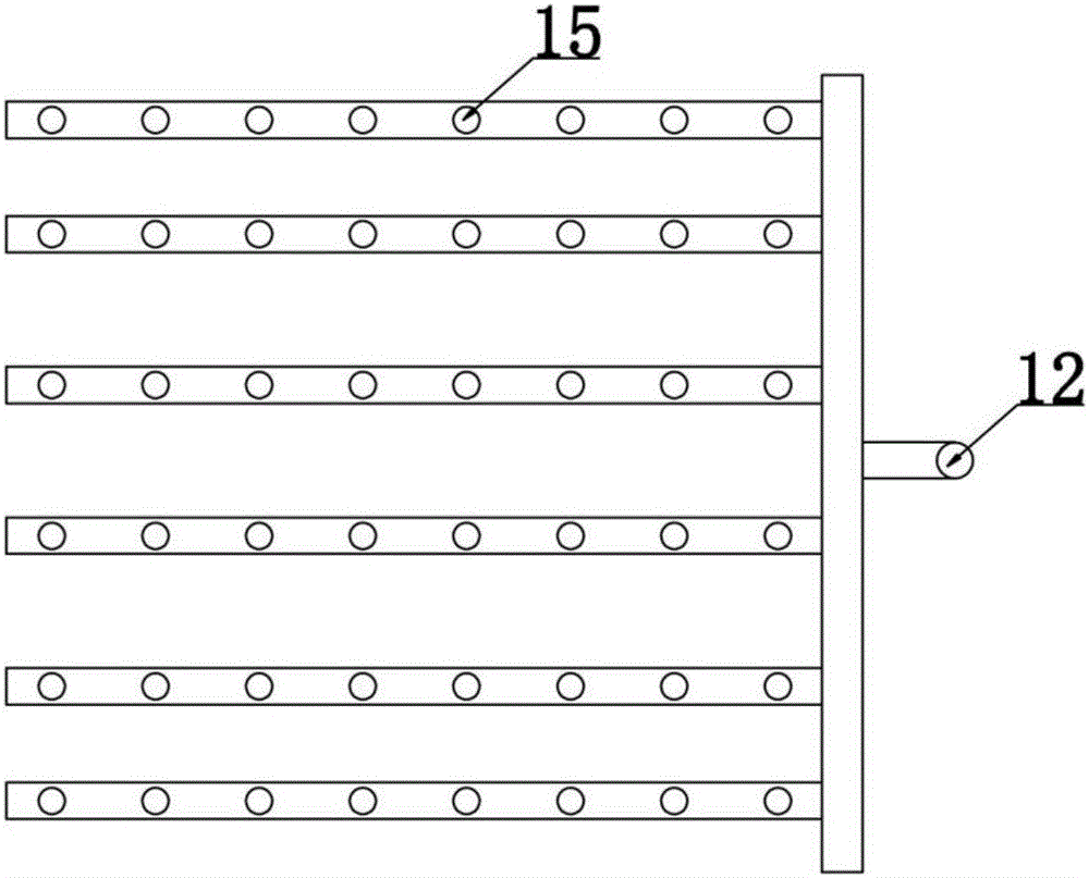 Blasting fume removing device