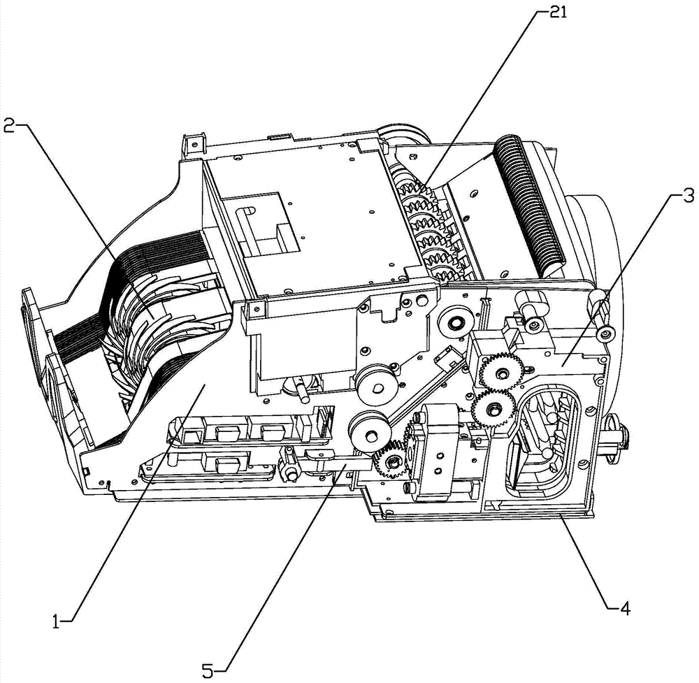 Modular counting and binding integral machine with good money feeding effect