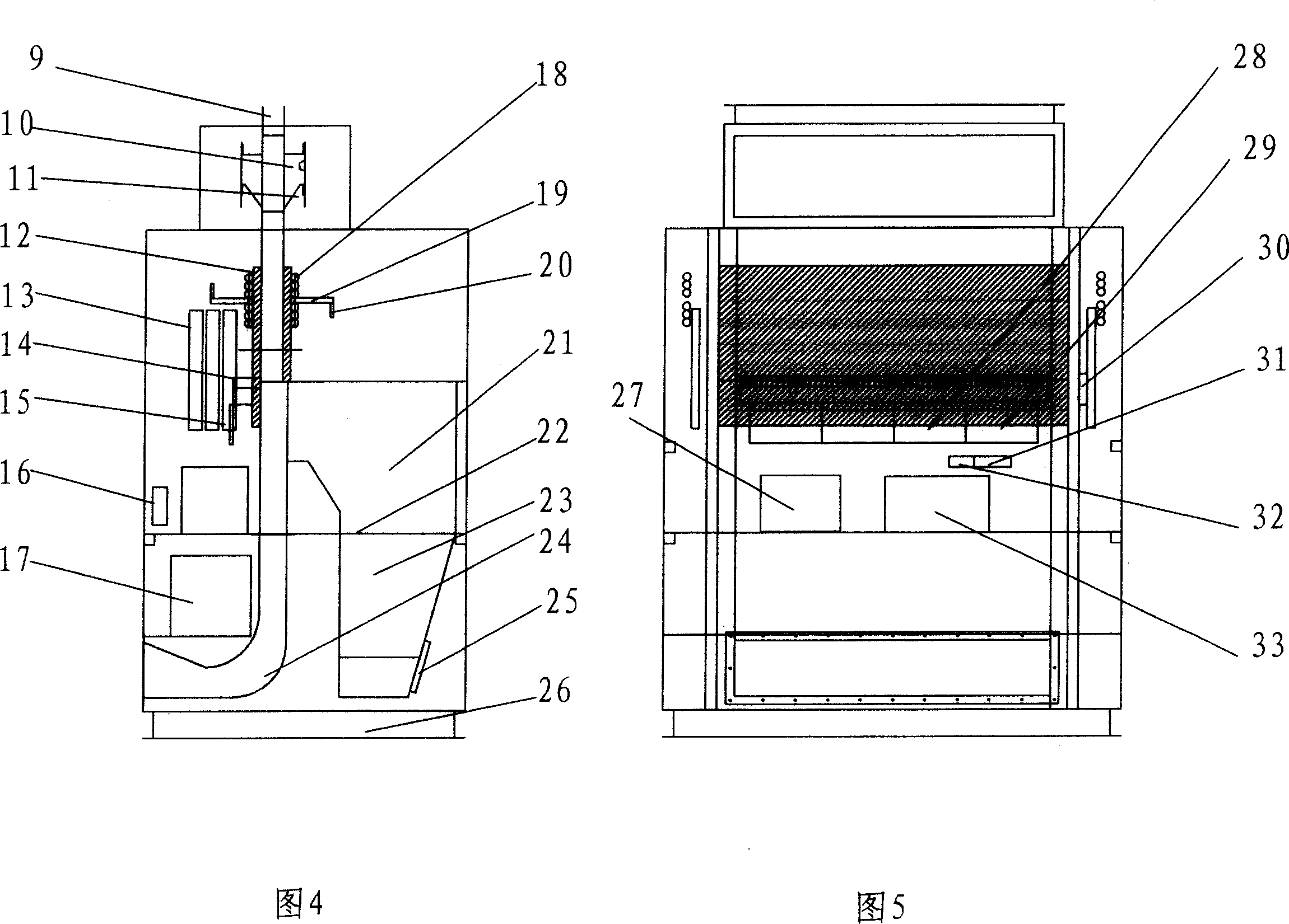 Supersonic foreign fiber sorting and clearing machine