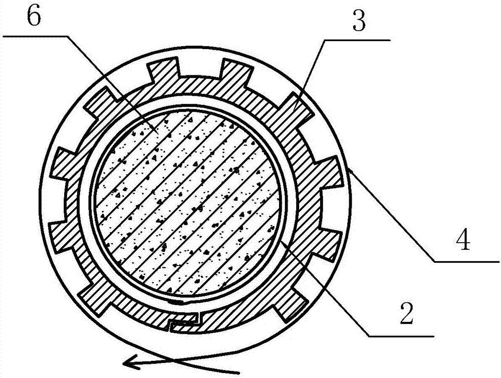 Concrete cylindrical formwork system