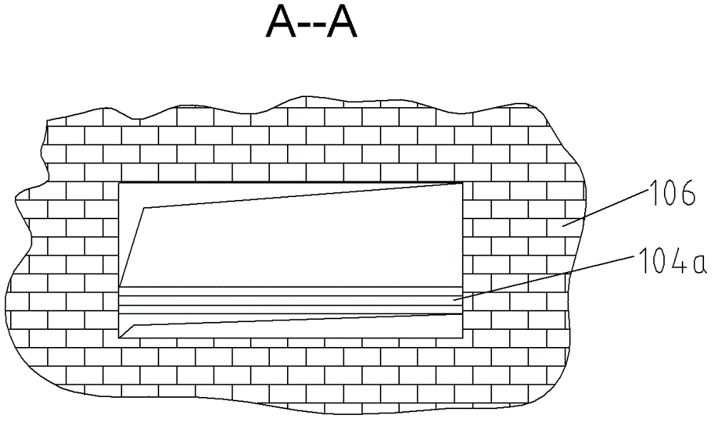 Blanking port integrated blanking device for biomass fuel circulating fluidized bed boiler