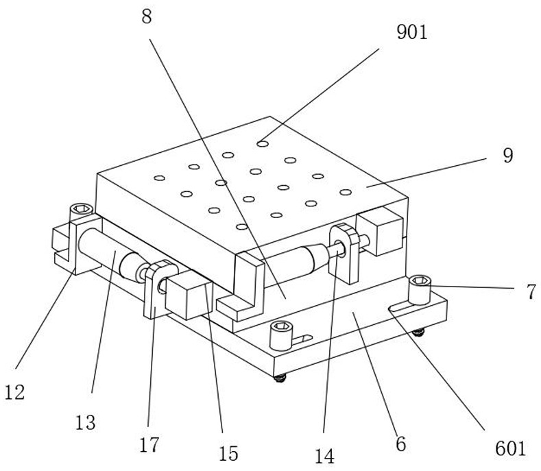 Corrugation depth detection equipment for a core diaphragm