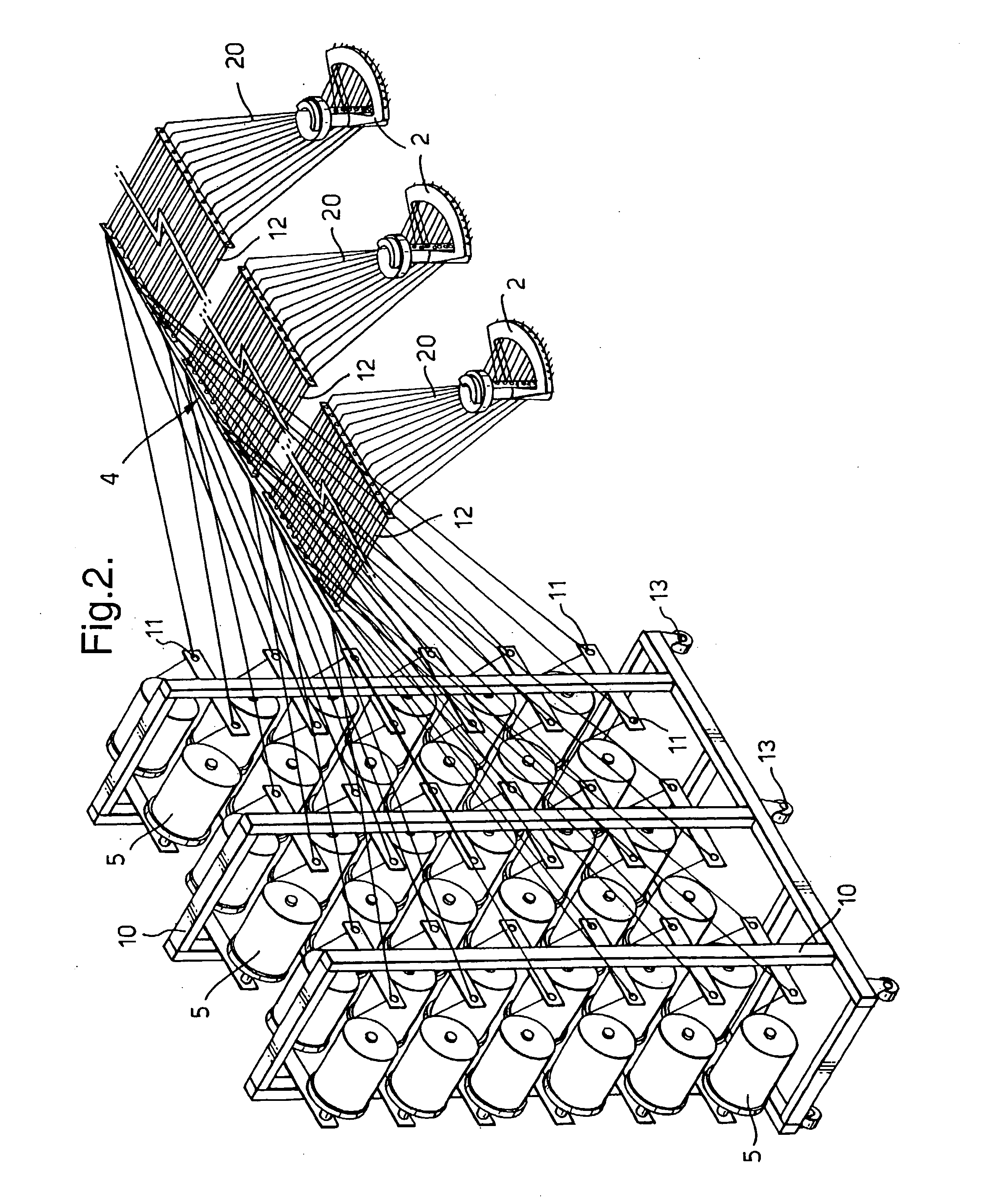 Carpet weaving loom