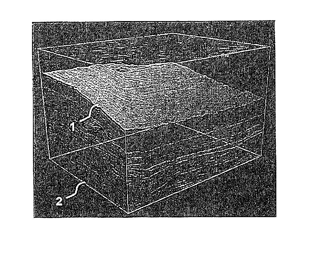 Method for hierarchical determination of coherent events in a seismic image