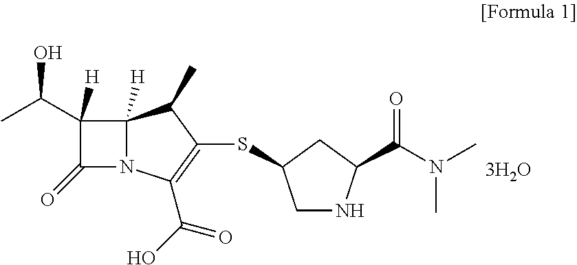 Method for preparing meropenem using zinc powder