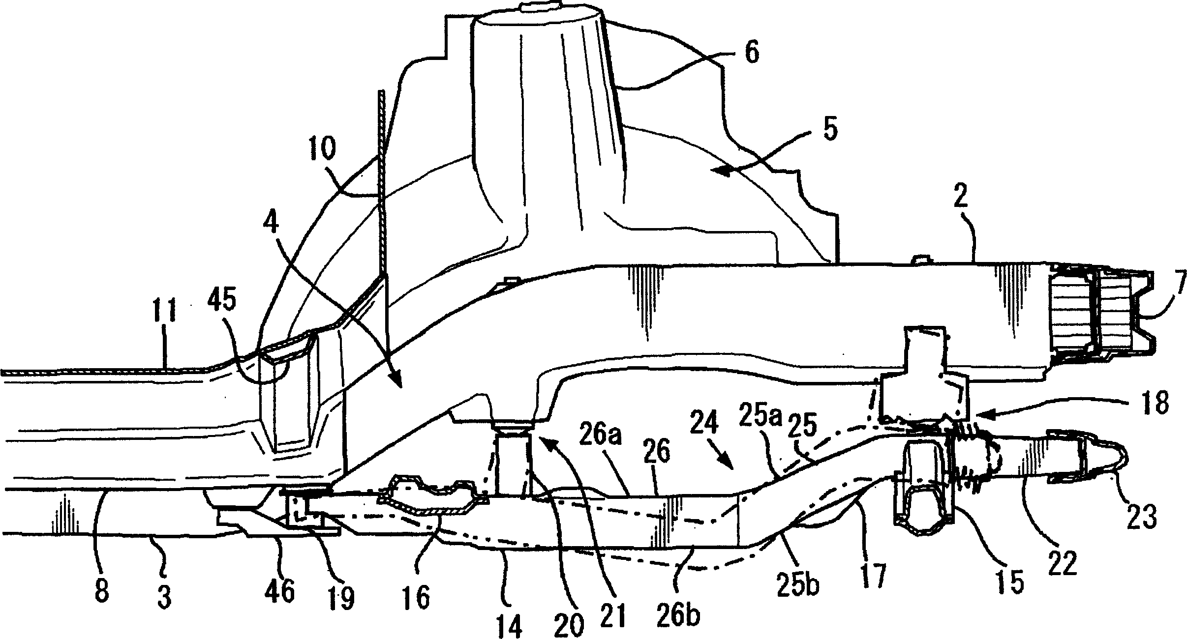 Vehicle front-part structure