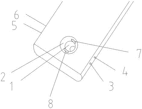 Bone plate with titanium cable and auxiliary positioning device