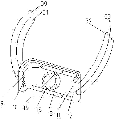 Bone plate with titanium cable and auxiliary positioning device