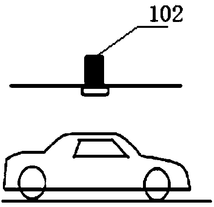 Server and parking space detection method and system