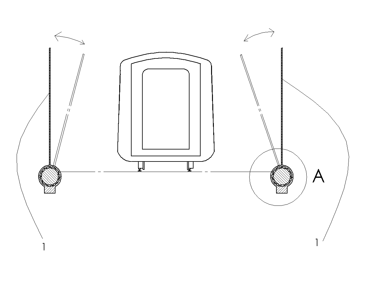 Flywheel energy-accumulating railway road lamp for generating power by using suction force of train