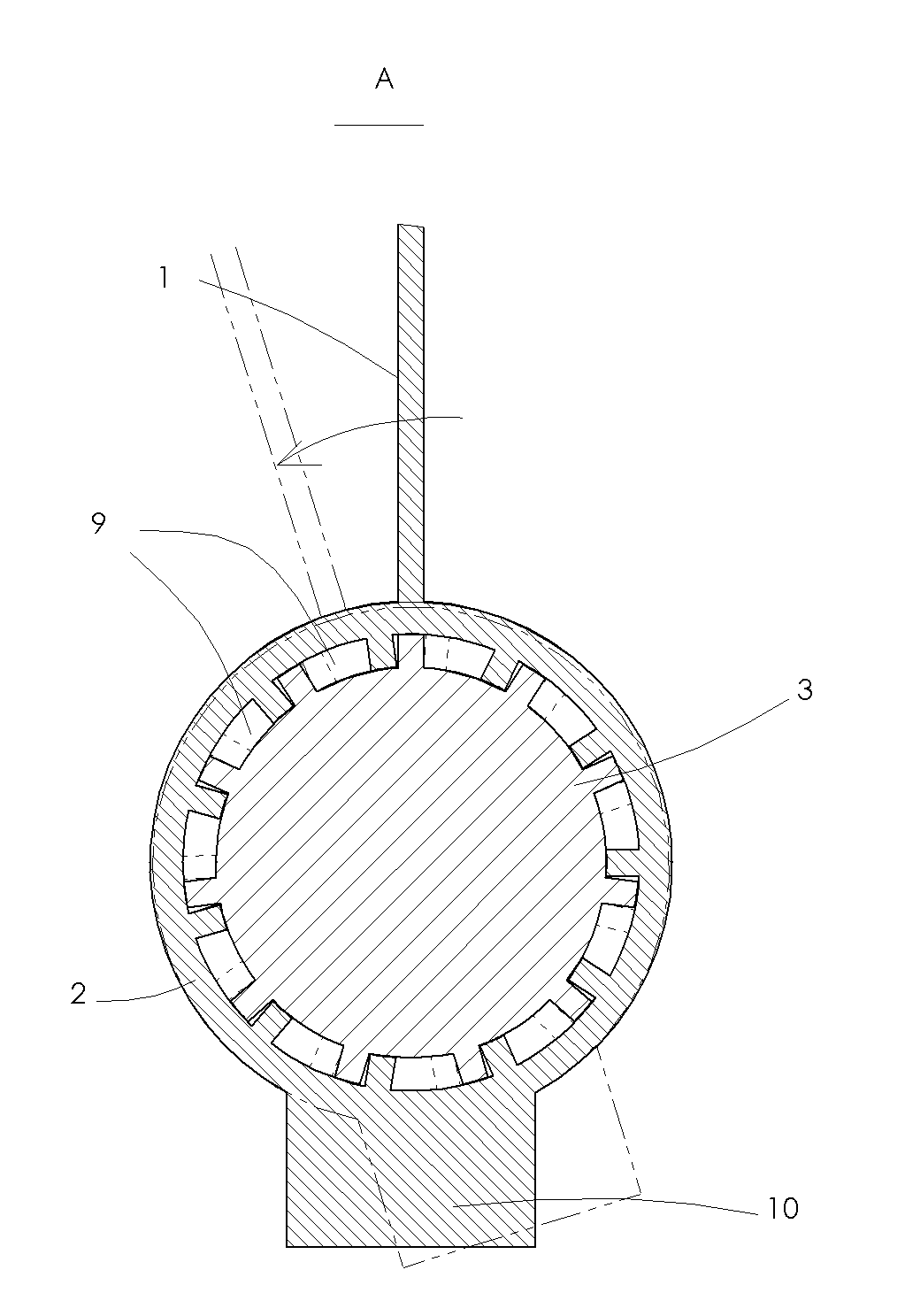 Flywheel energy-accumulating railway road lamp for generating power by using suction force of train