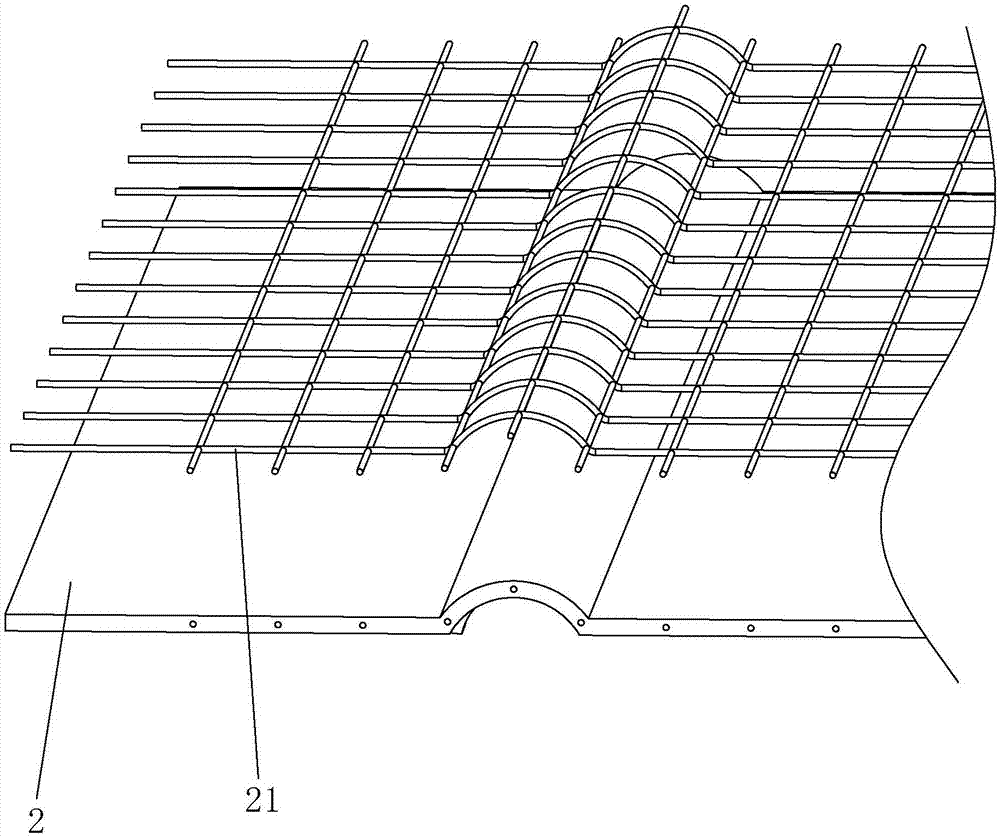 Pitch road with decelerating rope