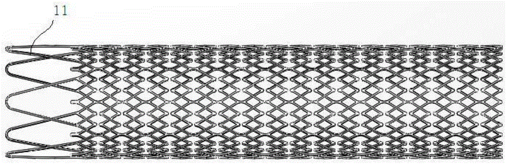 Intravascular stent and preparation method and application thereof